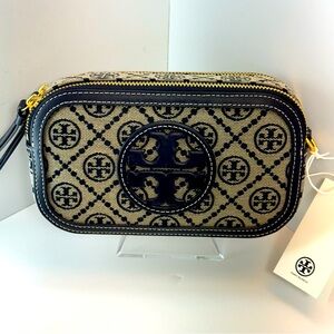 TORY BURCH, Mini T Monogram Miller Crossbody Bag